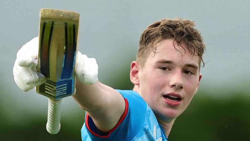 England announces U19 squad for Youth ODI series against India U19, including Andrew Flintoff's son, Rocky Flintoff.