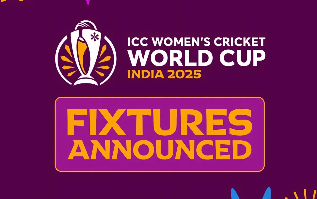ICC Women's World Cup 2025 Schedule Unveiled; India Set to Clash with Pakistan on October 5