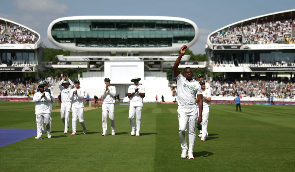 Kagiso Rabada becomes the second bowler to achieve a five-wicket haul in the ICC WTC finals.
