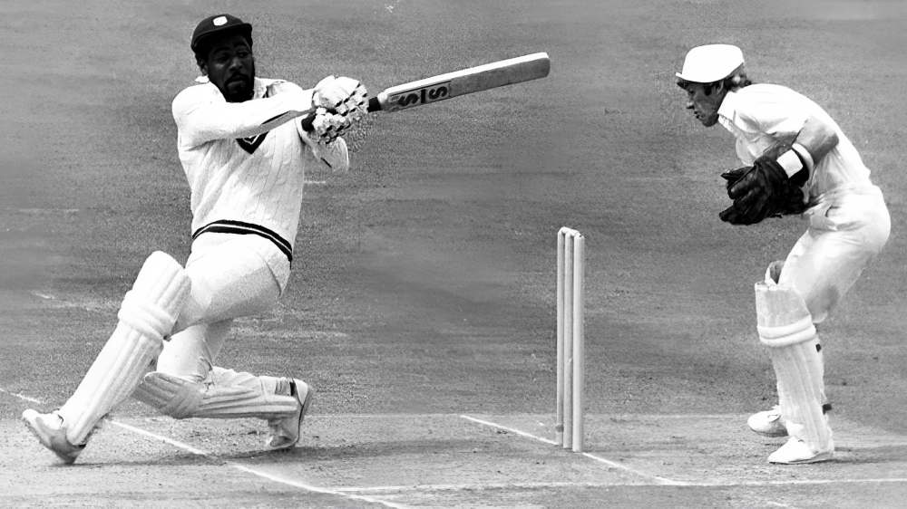 406/4 vs West Indies, Port of Spain, 1976
