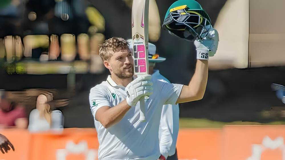 Wiaan Mulder makes history as the first South African and only the third player overall to score a double century on his Test captaincy debut.