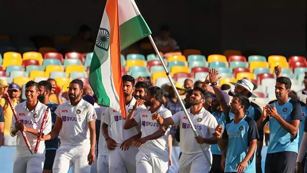 329/7 vs Australia, Brisbane, 2021