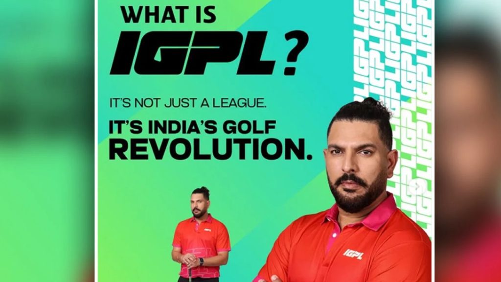 Yuvraj Singh becomes co-owner and brand ambassador of the Indian Golf Premier League