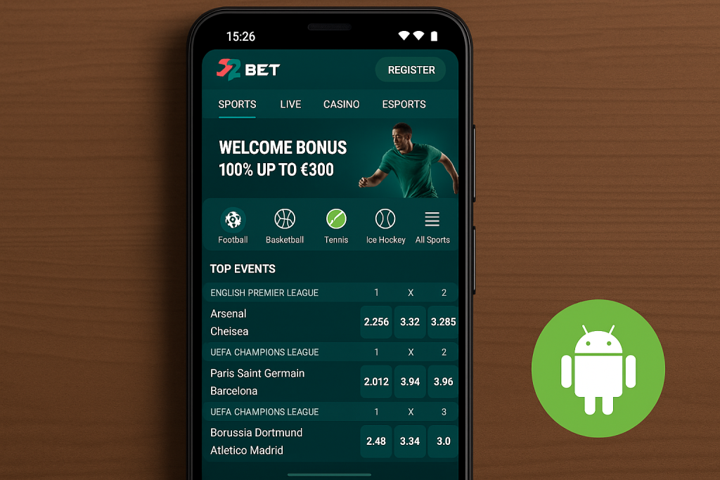 22bet App for Android