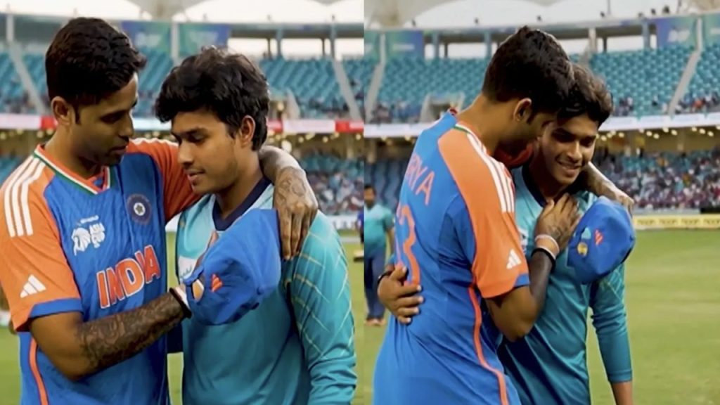 Suryakumar Yadav expresses heartfelt condolences to Dunith Wellalage following the IND vs SL Super Four match in Asia Cup 2025.